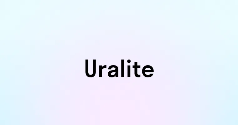 Uralite