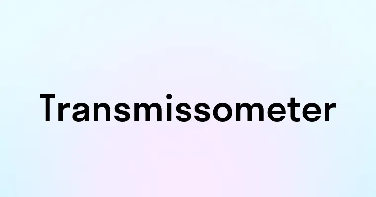 Transmissometer