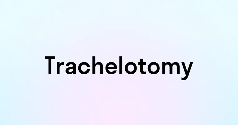 Trachelotomy