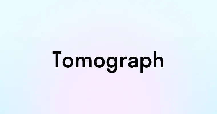 Tomograph