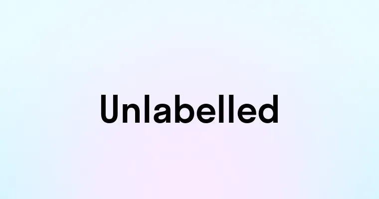 Unlabelled