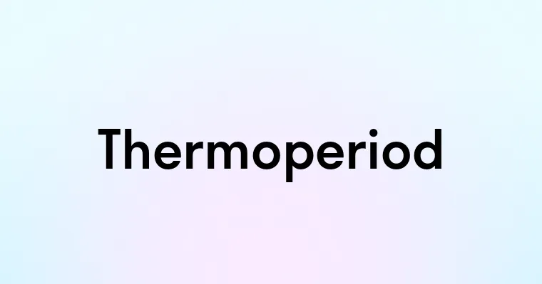 Thermoperiod