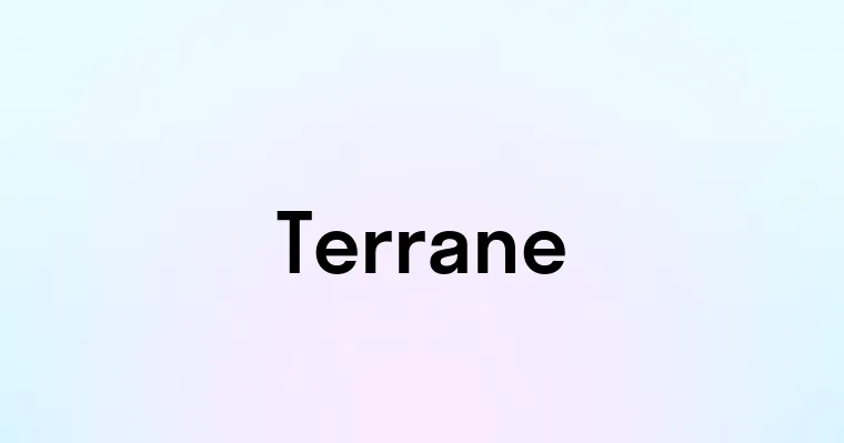 Terrane