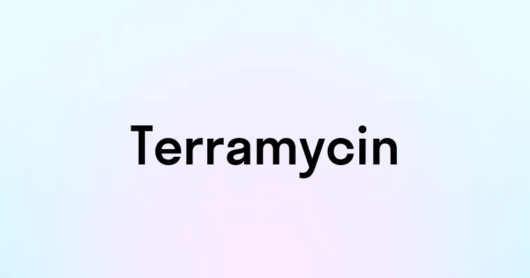 Terramycin