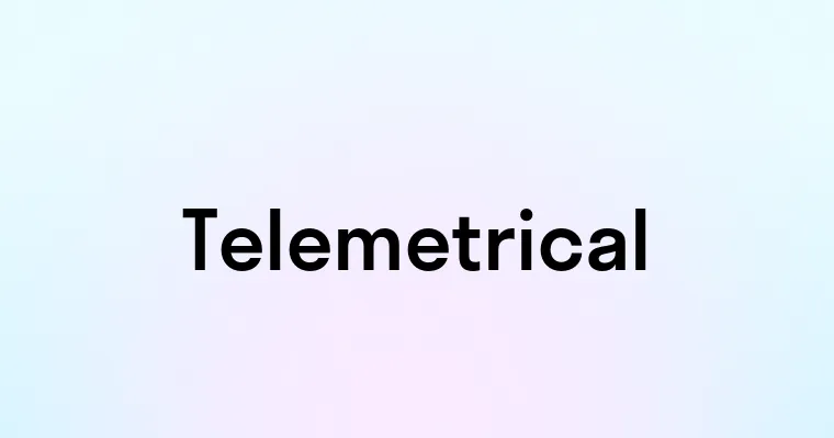 Telemetrical