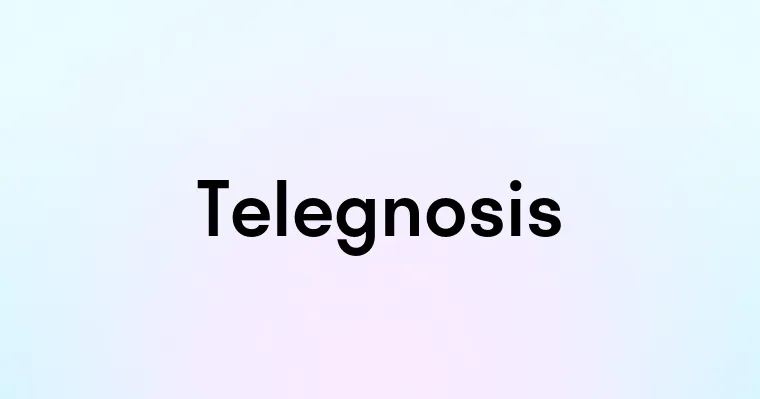 Telegnosis