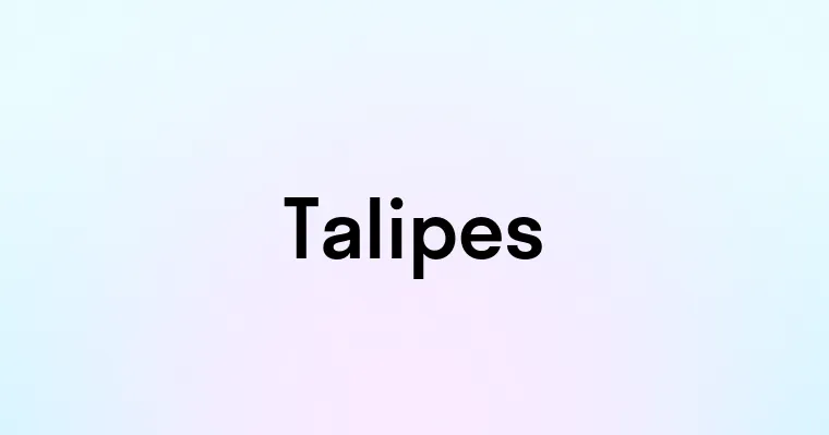 Talipes