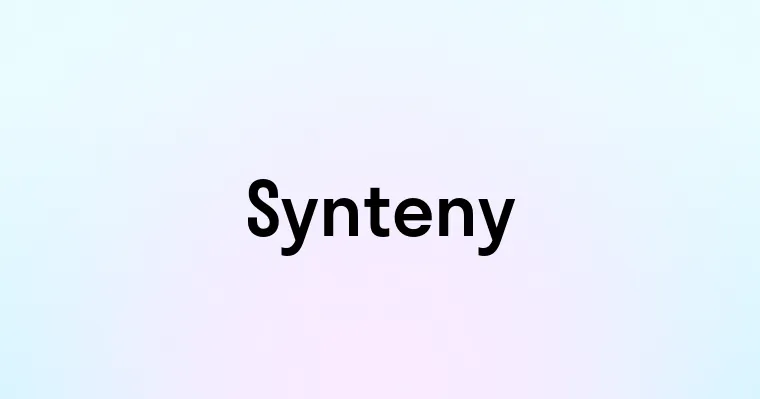 Synteny