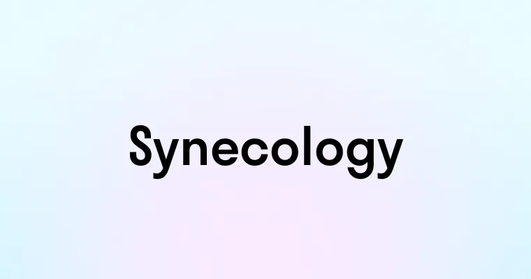 Synecology