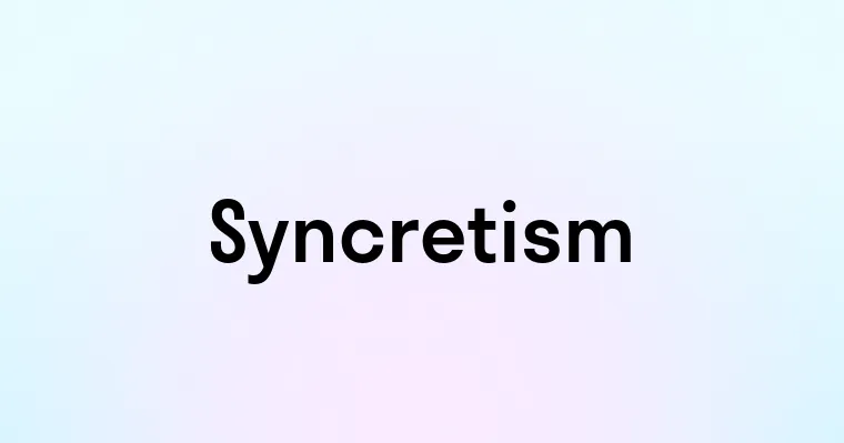 Syncretism