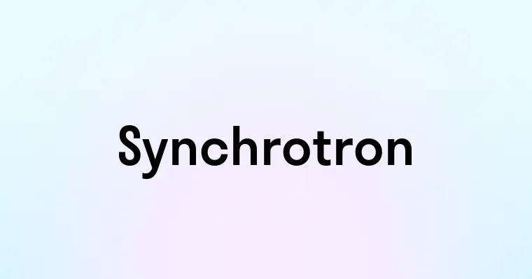 Synchrotron