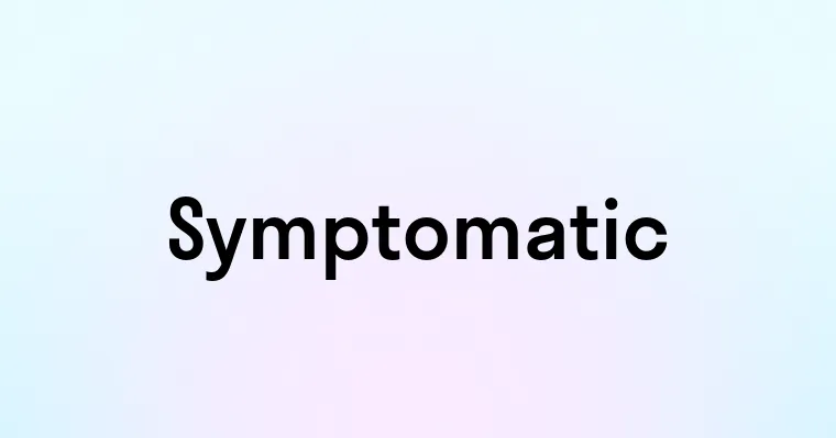 Symptomatic