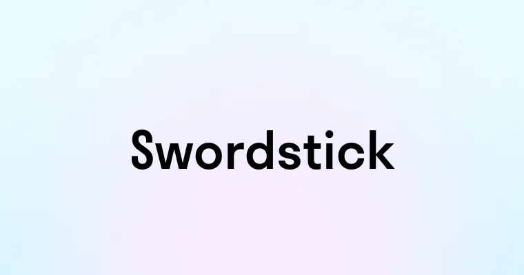 Swordstick