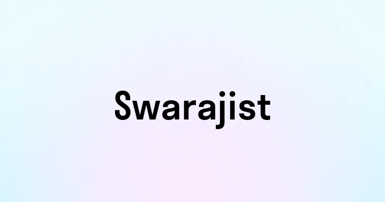 Swarajist