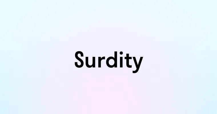 Surdity