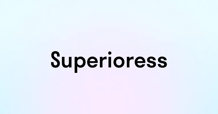 Superioress