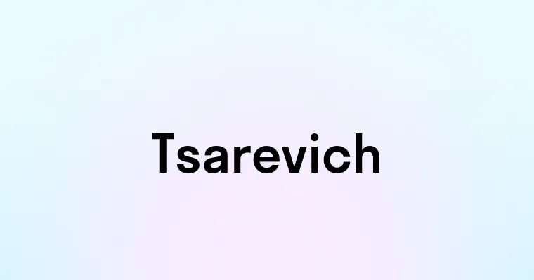 Tsarevich