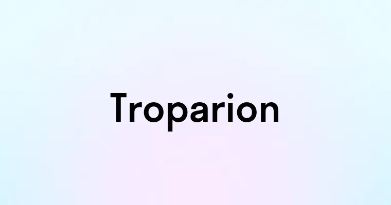 Troparion