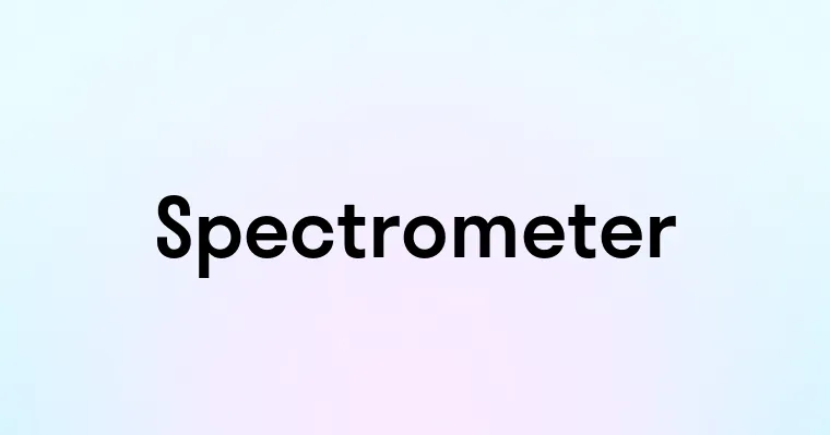 Spectrometer