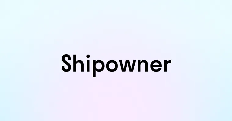 Shipowner