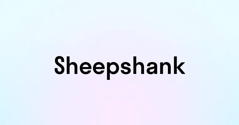 Sheepshank