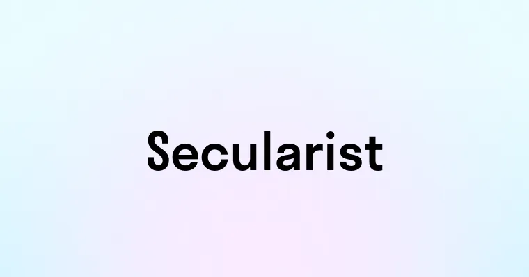 Secularist