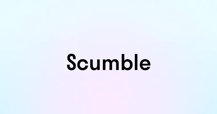 Scumble