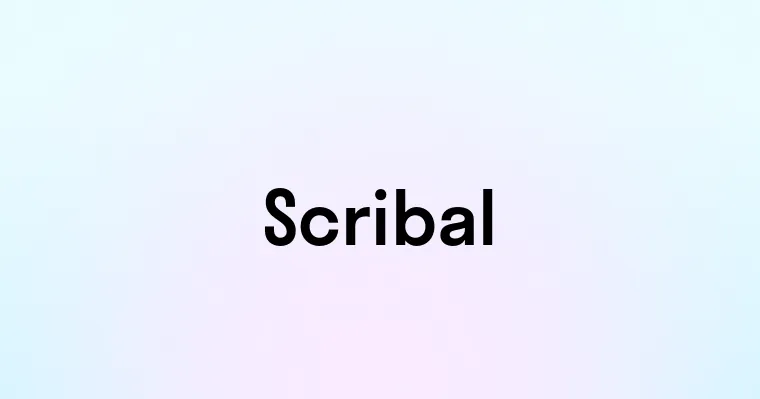 Scribal