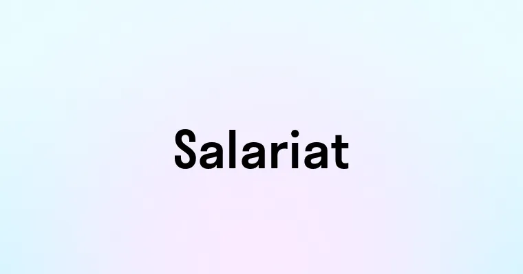 Salariat