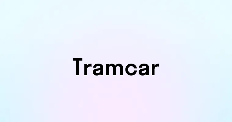 Tramcar