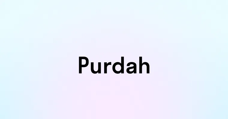 Purdah