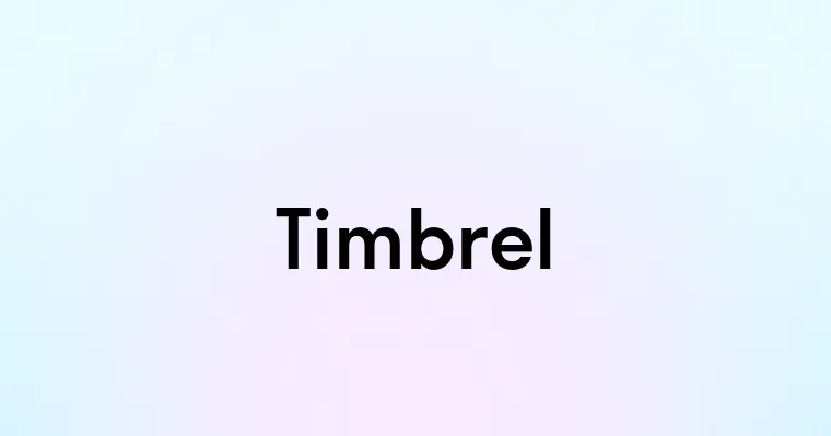 Timbrel