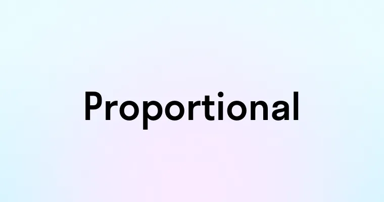 Proportional