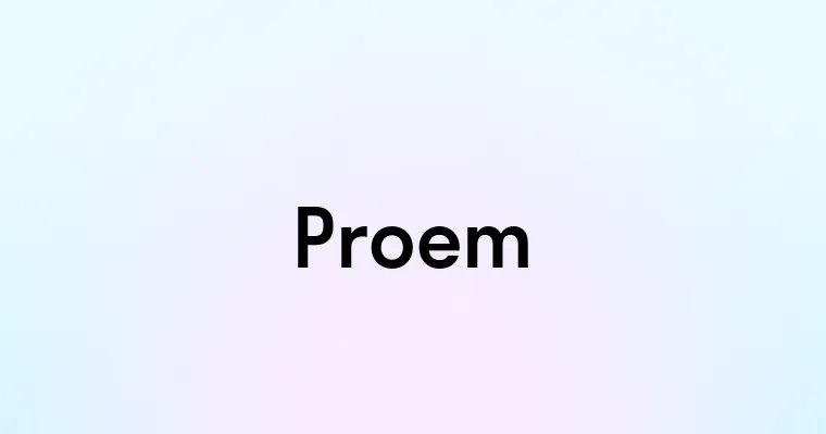 Proem