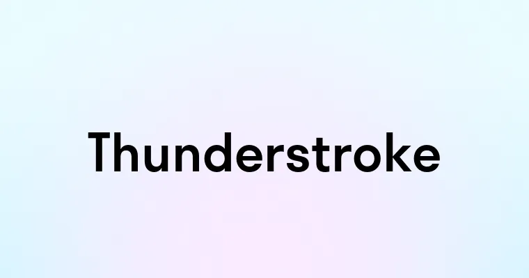 Thunderstroke