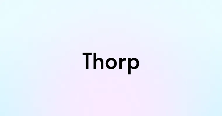 Thorp