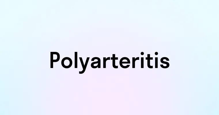 Polyarteritis