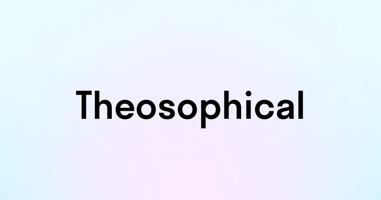 Theosophical