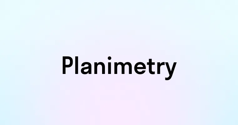 Planimetry