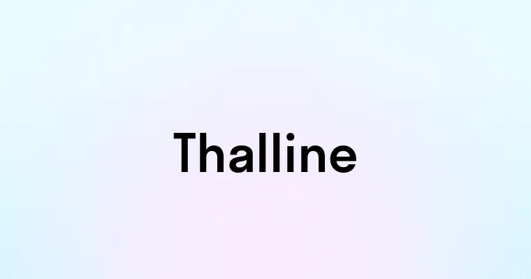 Thalline