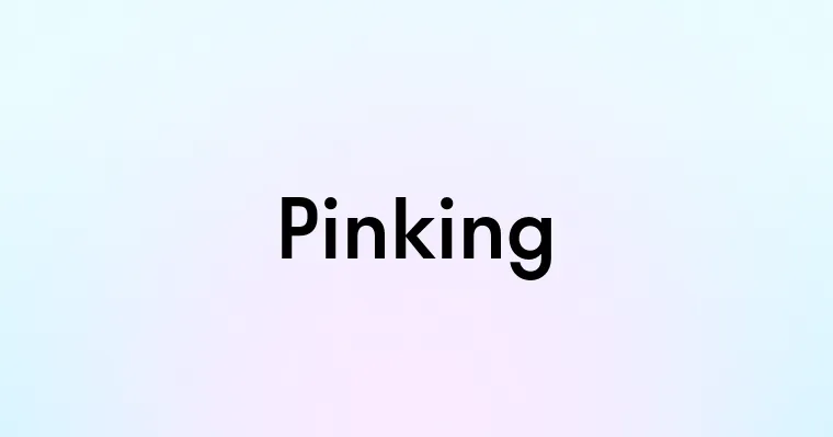 Pinking