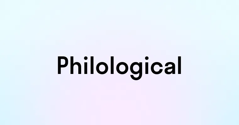 Philological