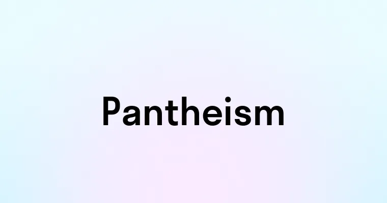 Pantheism