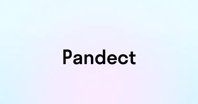 Pandect