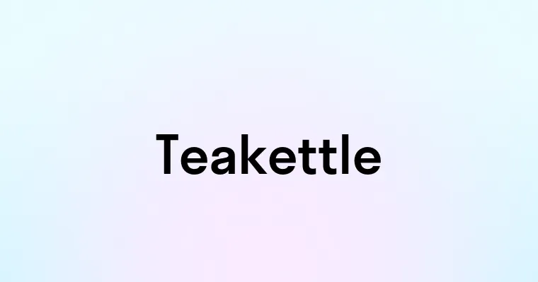 Teakettle