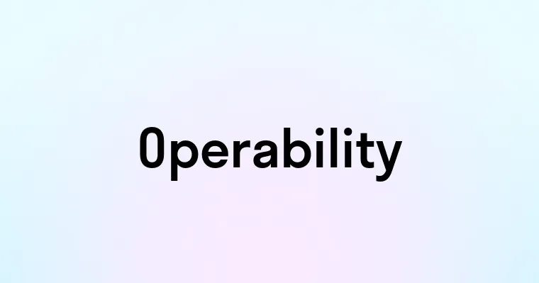 Operability