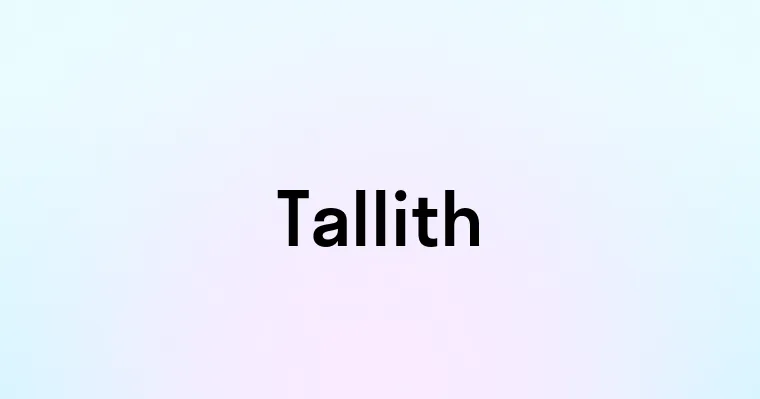 Tallith