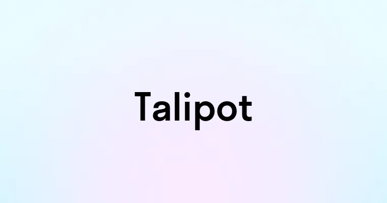 Talipot