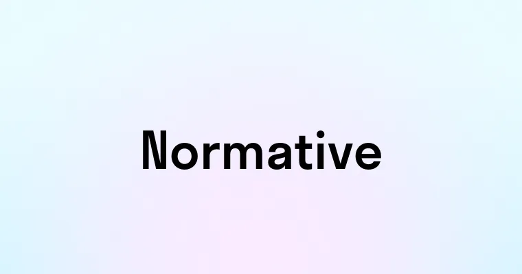 Normative