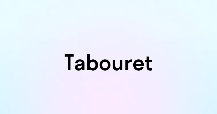 Tabouret